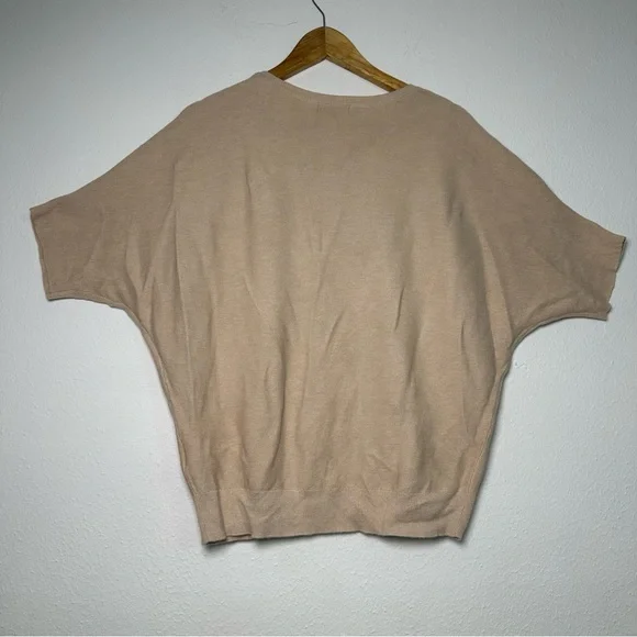 Quince Women's Cashmere Lightweight Link-Organic Cotton Crew Neck Sweater Top - Picture 3 of 11